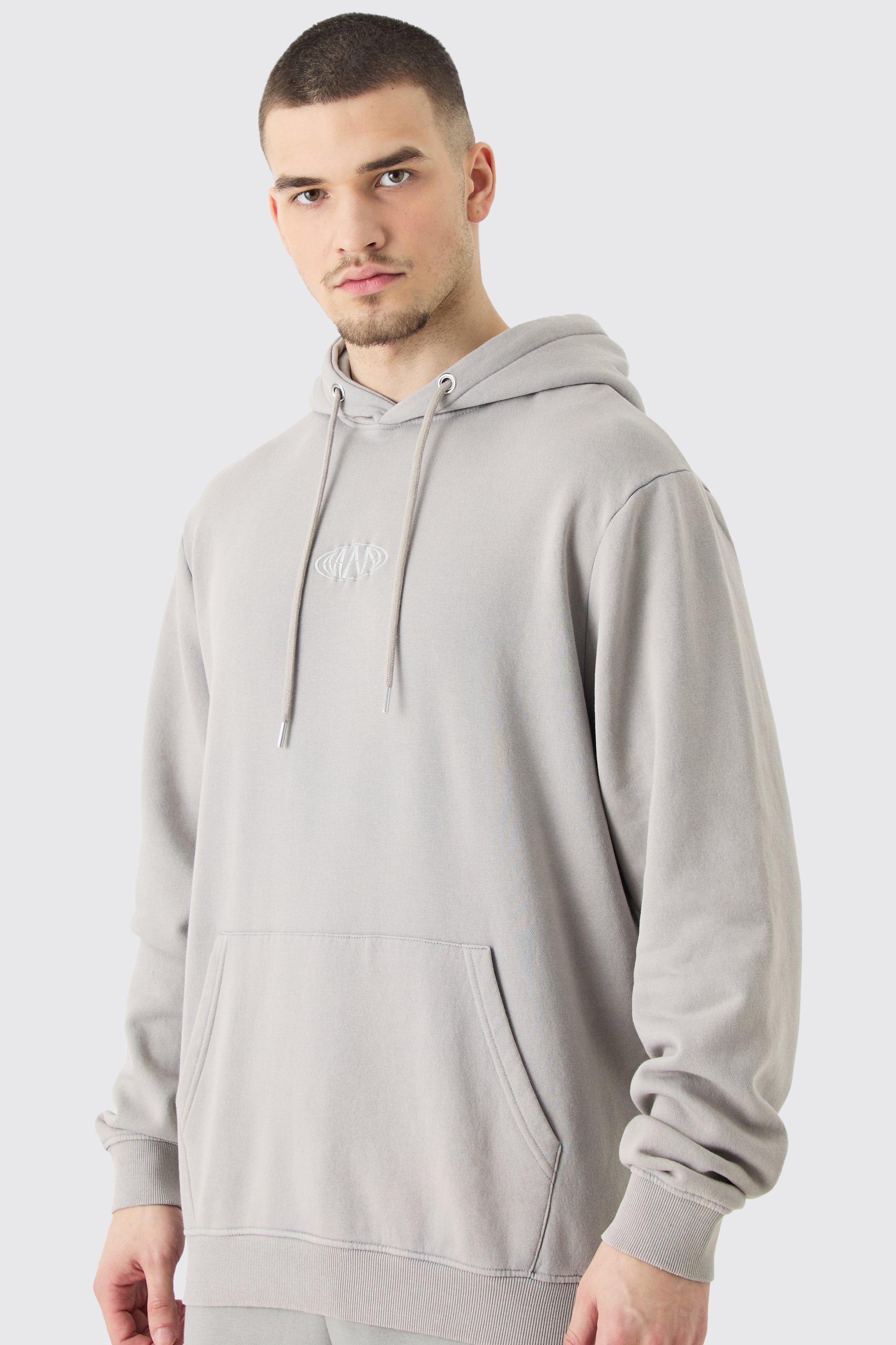 Tall Man Laundered Wash Over Head Hoodie